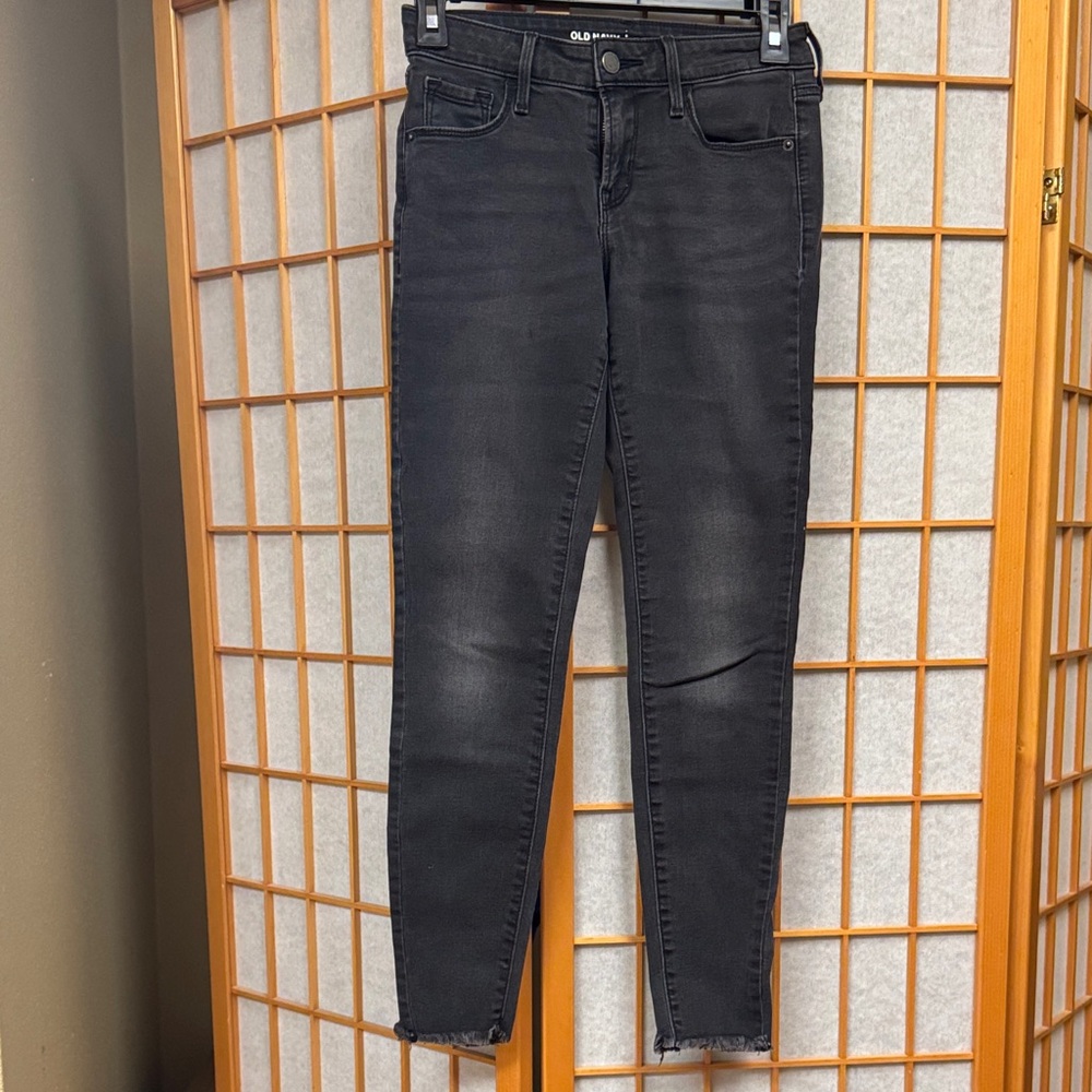 Old Navy Women's Black Skinny Jeans